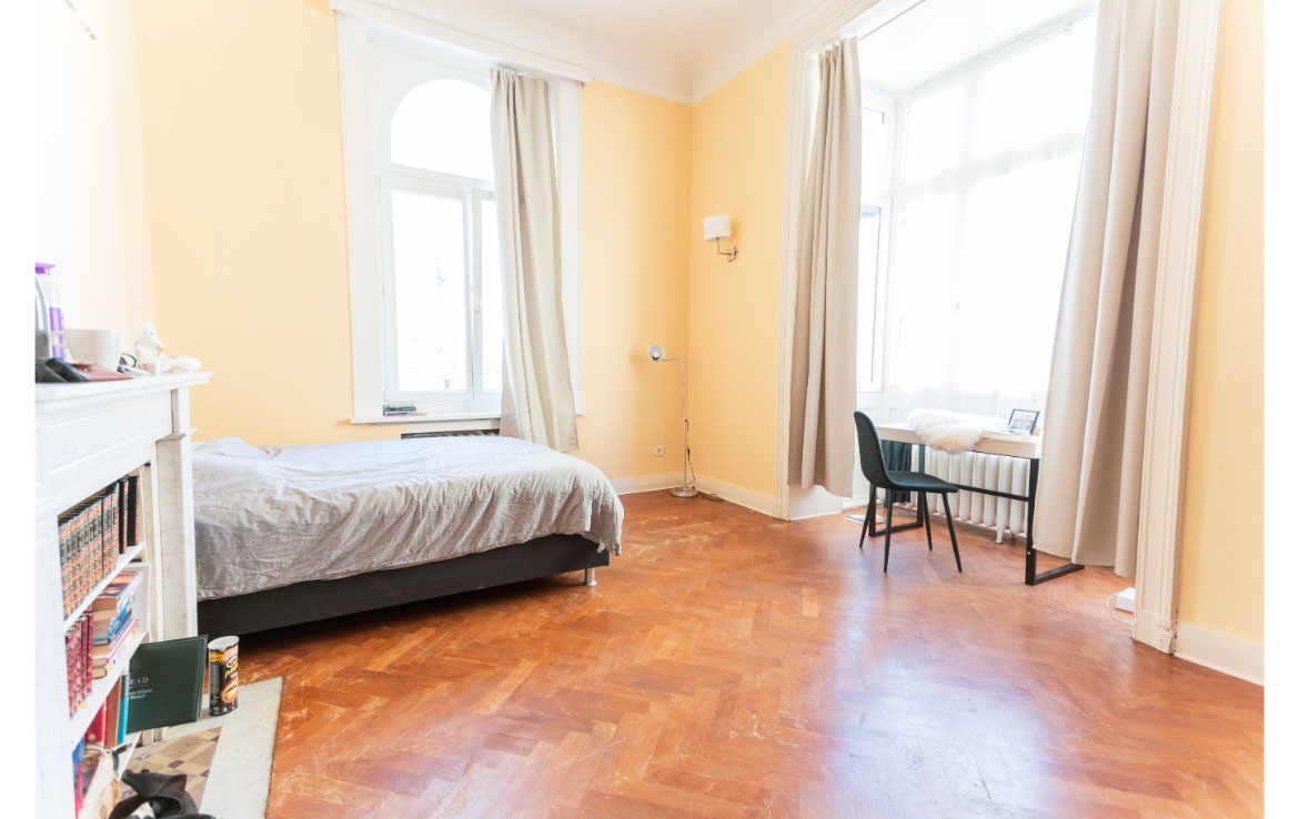 colive-coliving-collocation-maison-partagée-collocataires-Bruxelles-Chatelain-moderne-chambre-double-grande-neuf-meublé