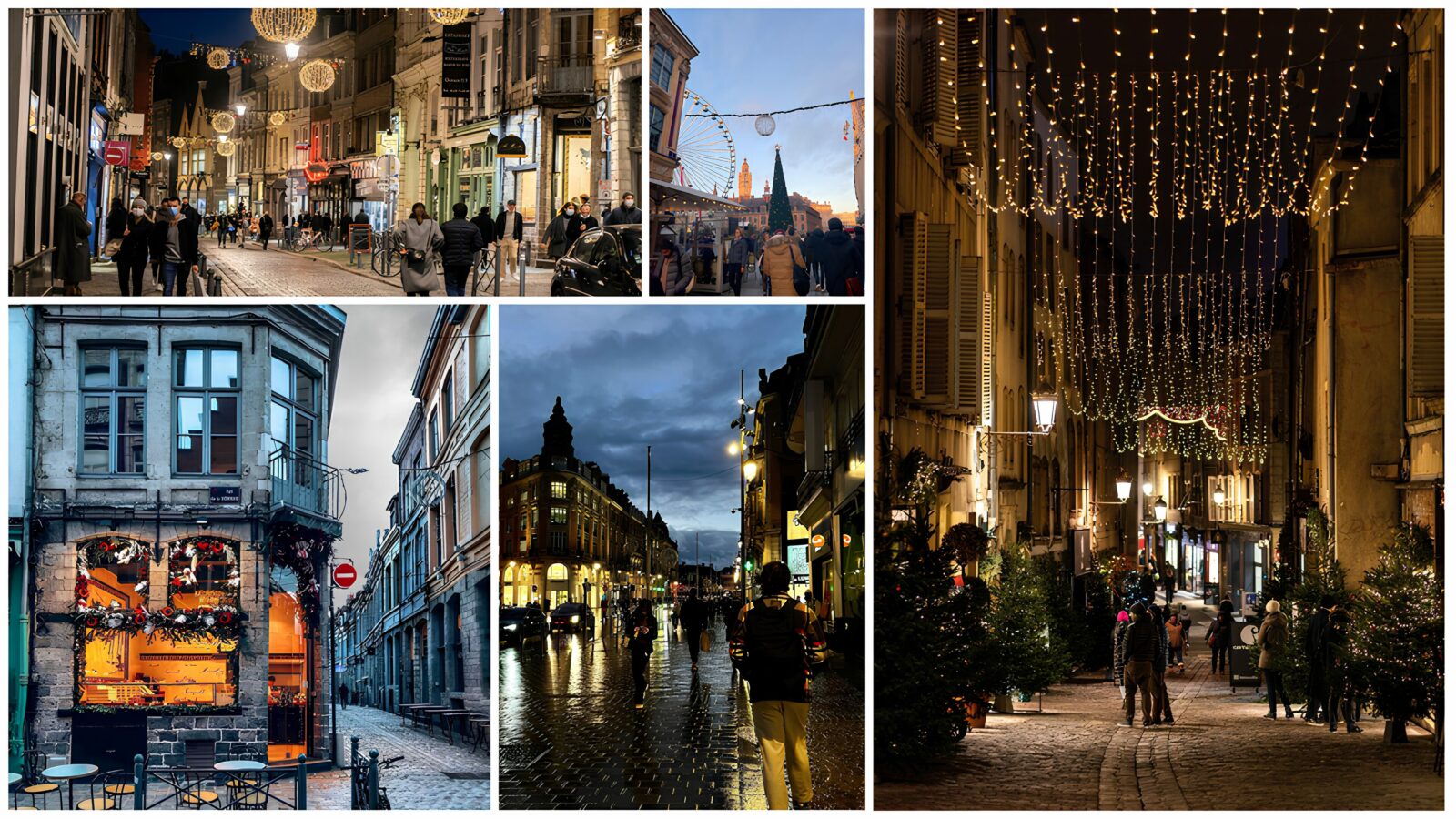 Vieux Lille during Christmas